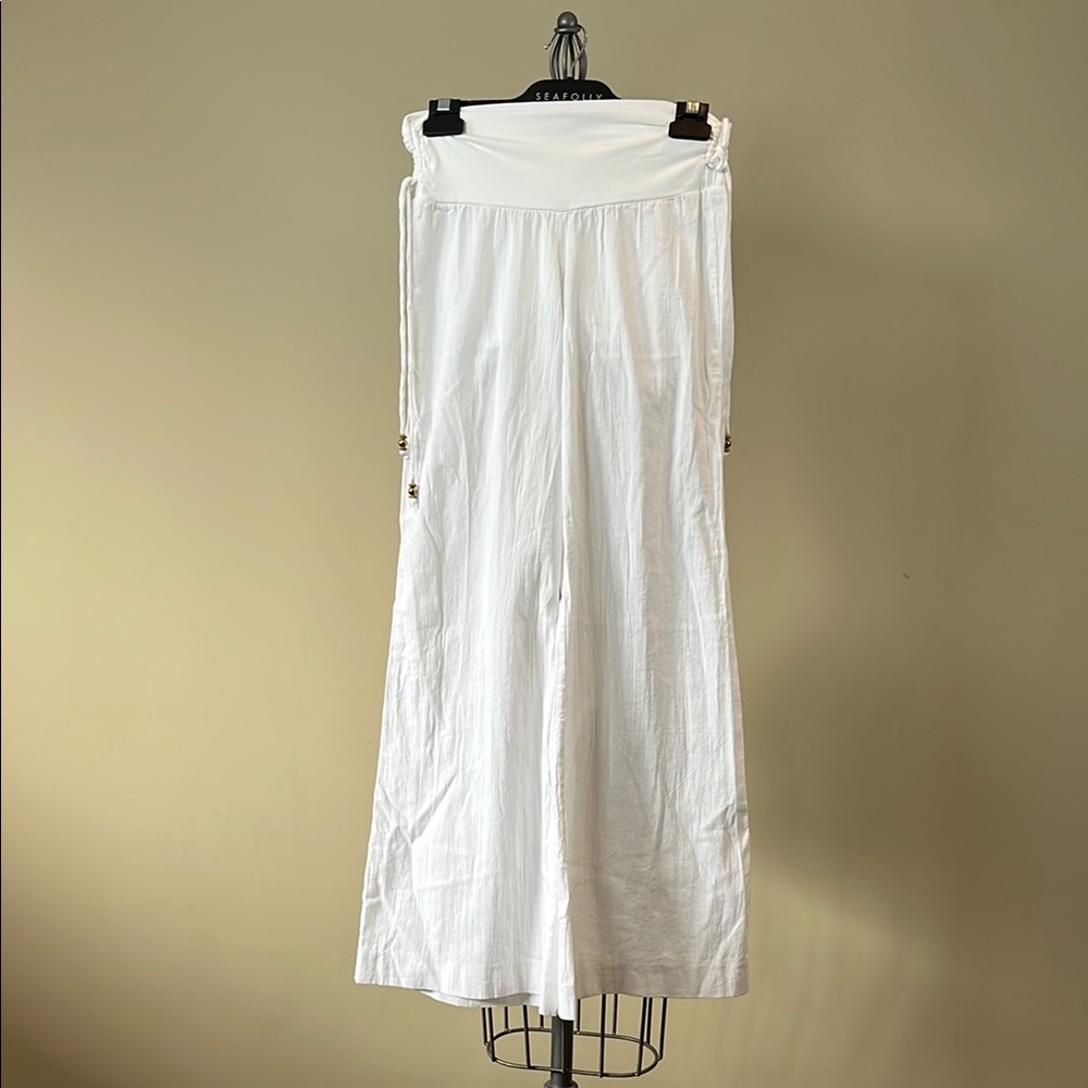 Guess Low Rise Flare Pants with Side Beading